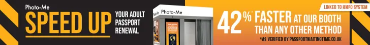 Photo-Me passport photo booths - compliant passport photos available nationwide