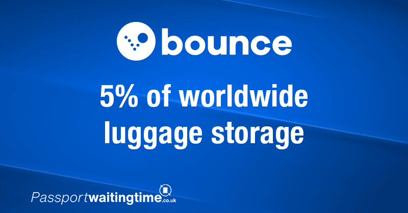 Bounce luggage storage offer