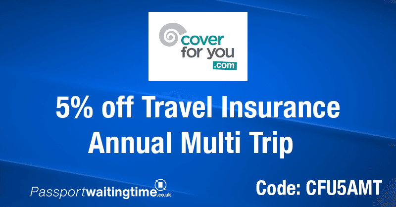 Cover4You multi-trip travel insurance offer